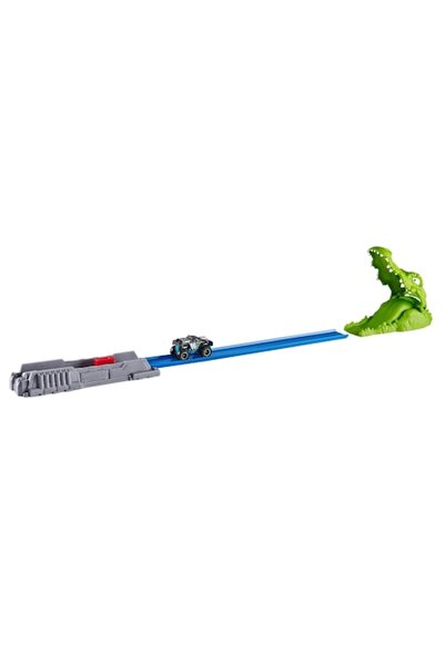 OEM Lansator de mașini cu pistă și crocodil, Crocodilul Sprint, Multicolor