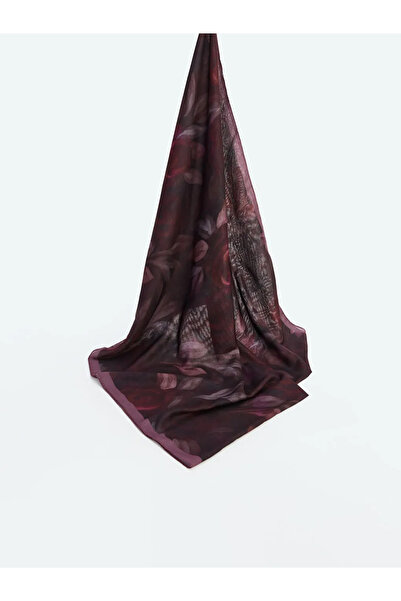 LC Waikiki Γυναικείο σάλι με σχέδιο από φύλλα δαμασκηνιάς