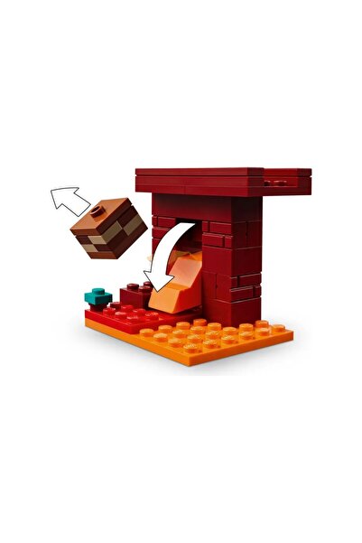 LEGO Minecraft - 66 Nether Savaşı (Minifigürsüz)