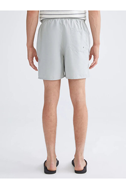 LC Waikiki Pantaloni scurți de baie pentru bărbați, gri, mărime scurtă
