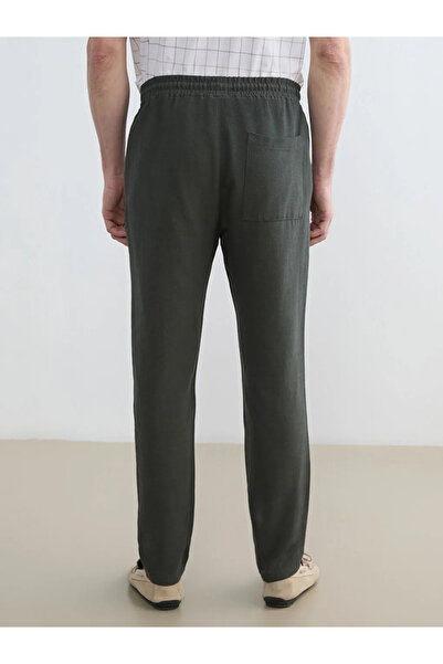 LC Waikiki Ανδρικό παντελόνι φούτερ Khaki Standard Fit