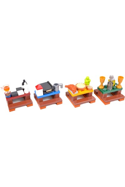 LEGO Harry Potter Micro Structures - Day 3 - 5 - 11 - 15 Food - Book - Chess ...
