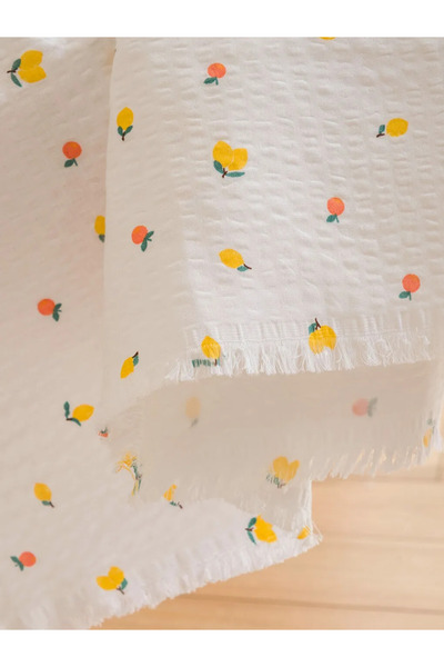 LC Waikiki Κουβέρτα τηλεόρασης με μικτό σχέδιο λεμονιού 130x170 εκ.