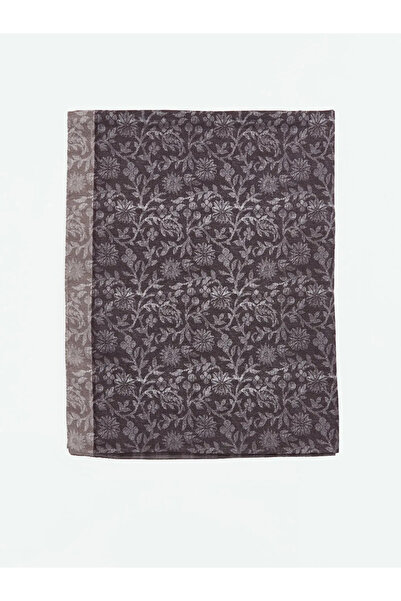 LC Waikiki Γυναικείο σάλι με καφέ σχέδιο