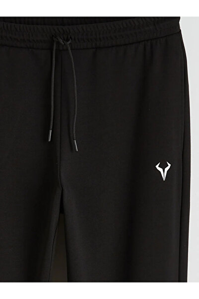 LC Waikiki Μαύρο ανδρικό παντελόνι Jogger Standard Fit