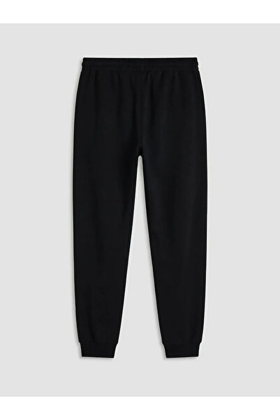 LC Waikiki Black Standard Fit Men's Jogger Sweatpants