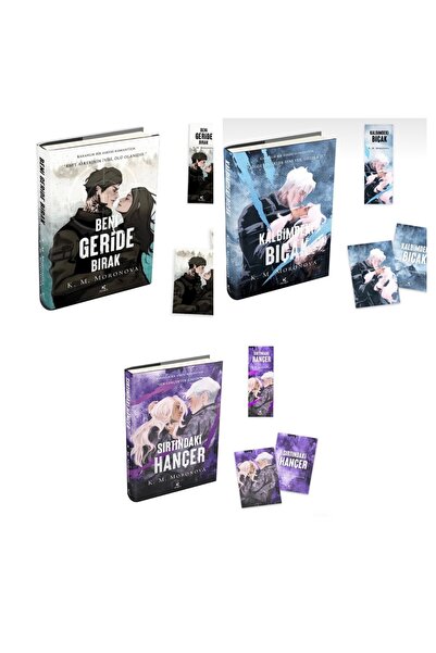 Pukka yayınları BENİ GERİDE BIRAK-KALBİMDEKİ BIÇAK-SIRTINDAKİ HANÇER ÜÇLÜ CİL...
