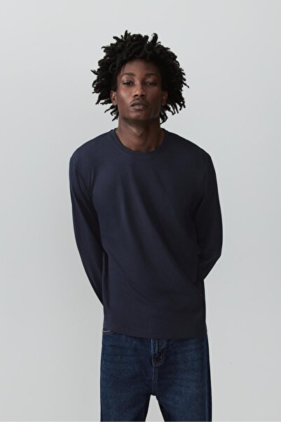 LEFTIES Uzun kollu basic t-shirt