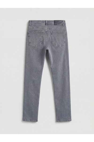 LC Waikiki Γκρι ανδρικό τζιν παντελόνι 750 Slim Fit