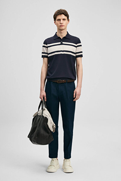 Lufian Ανδρικό T-shirt Brando σε σκούρο μπλε 111090141