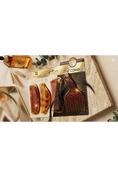 Bonjour طقم مشط شعر 4 قطع
