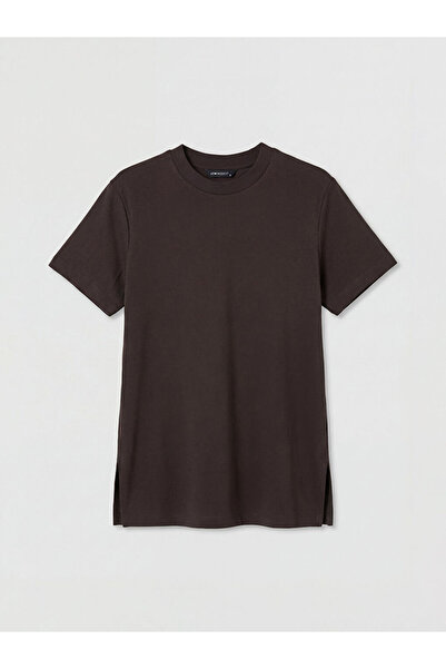 LC Waikiki Rmz Gi̇yi̇m Farkiyla Zero Roba Collar Women's T-Shirt