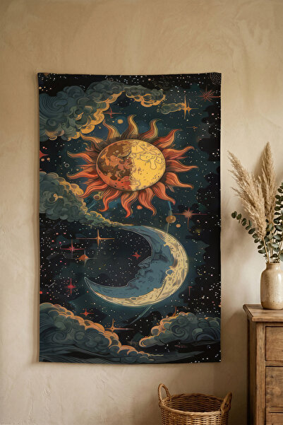 THEMODERNHANE Ύφασμα με μοντέρνο σχέδιο για τοίχο Αισθητική διακόσμηση κρεβατ...