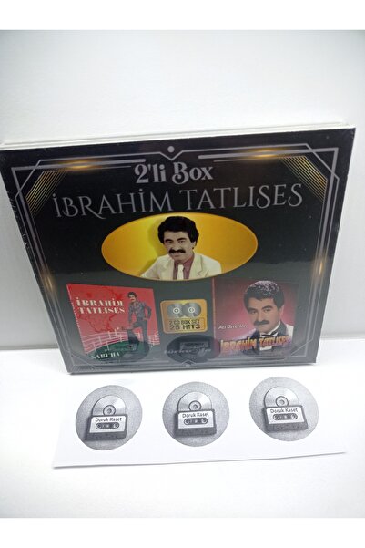 CD İbrahim Tatlıses 2 li box Sabuha acı gerçekler album