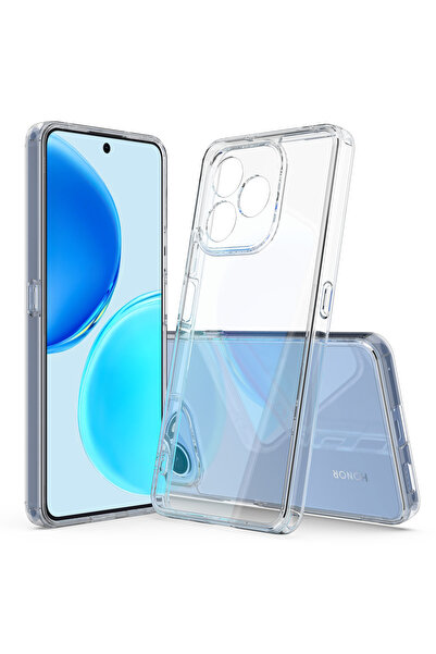 corcishop Honor X8d 4G Uyumlu Kamera Korumalı Silikon Arka Kılıf