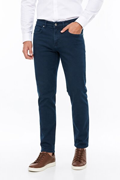 DYNAMO Ανδρικό παντελόνι καμβά με 5 τσέπες σε κανονική γραμμή BGL-ST05360