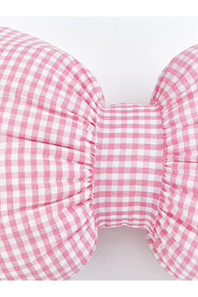 LC Waikiki Ροζ μαξιλάρι με φιγούρα φιόγκου και γέμιση