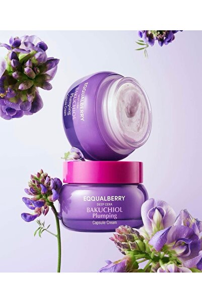 EQQUALBERRYS Bakuchiol Dolgunlaştırıcı Krem 50 ml Nemlendirici ve Cilt Sıkıla...