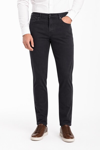 DYNAMO Ανδρικό παντελόνι καμβά με 5 τσέπες σε κανονική γραμμή BGL-ST05362