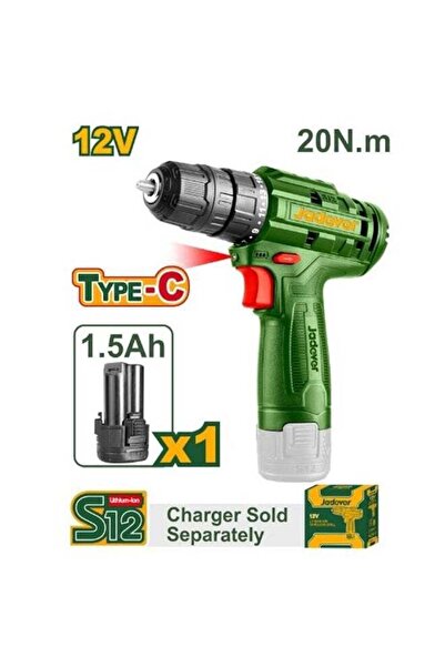 jadever sa Jadiver Drill Battery 12 Volt 1 Battery Without Charger