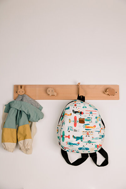 MiniVerse Store Miniverse Montessori Doğal Ahşap Masif Çoçuk ve Bebek Odası D...