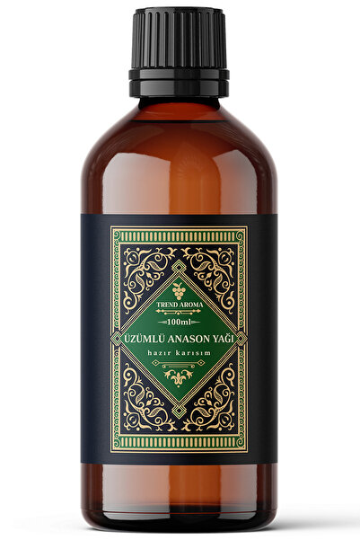 trend aroma Üzümlü Göbek Anason Yağı 100cc (5 Lt. Uyumlu Bölünemez)
