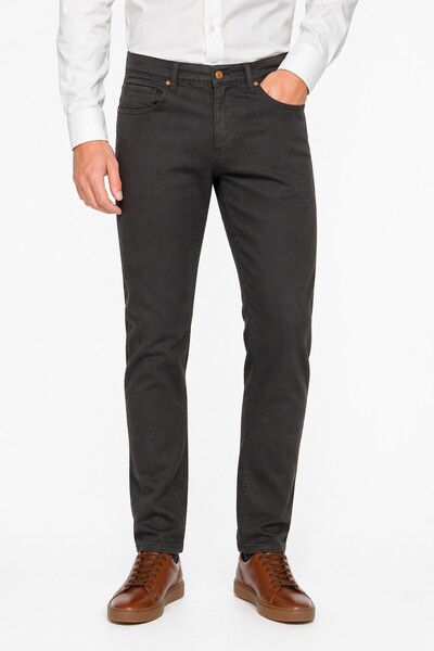 DYNAMO Ανδρικό παντελόνι από καμβά με 5 τσέπες Comfort Fit BGL-ST05359