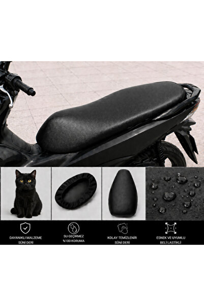 lawrenceshop Κάλυμμα σέλας μοτοσικλέτας Kuba NewCity 50 Αδιάβροχο προστατευτι...