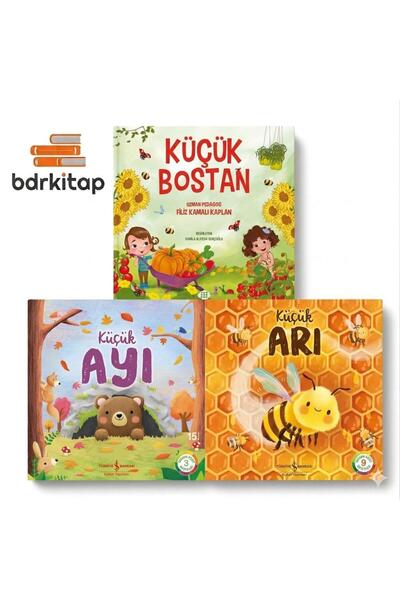 TÜRKİYE İŞ BANKASI KÜLTÜR YAYINLARI Okul Öncesi Hikaye Çocuk Kitabı 3 kitap S...