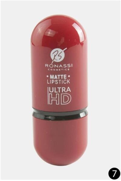 GÖZDEM BİJUTERİ Ronassi Cosmetics Matte Lipstick Ultra HD Likit Ruj Kalıcı Ma...
