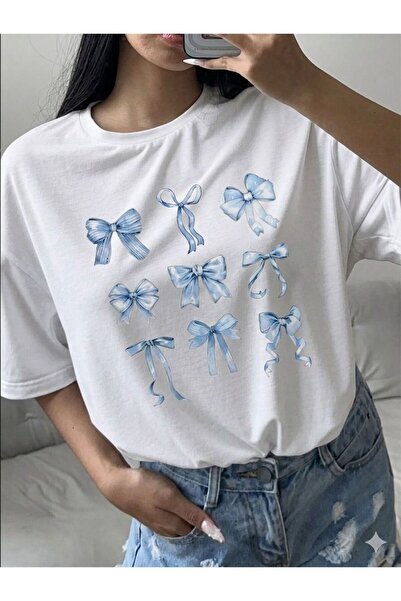 LELVANİ ΓΥΝΑΙΚΕΙΟ ΜΠΛΕ ΜΙΚΡΟ ΜΠΛΟΥΖΑΚΙ ΜΕ ΣΤΑΜΠΑ ΚΟΡΔΕΛΑΣ