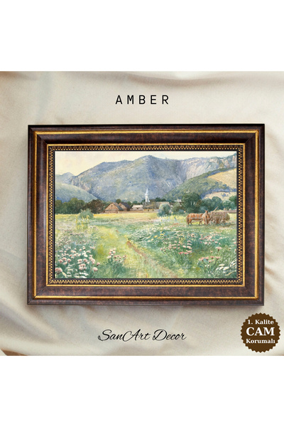 Sanart Vintage ζωγραφική με κορνίζα, ζωγραφική με λάδι, ζωγραφική με κορνίζα,...