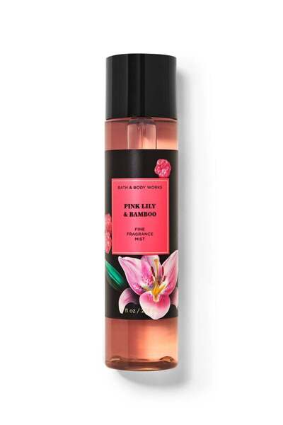 Bath & Body Works رذاذ عطري فاخر برائحة زنبق وردي وخيزران