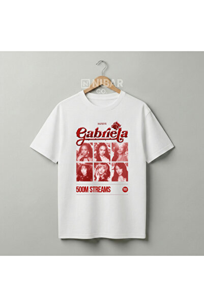 Grafftee Clothing Μπλουζάκι Katseye με στάμπα, Unisex, από βαμβάκι, Premium D...