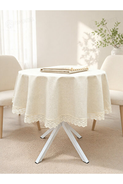 pamukidea Φυσικό Κοπανακί Δαντελωτό 100% Βαμβακερό Αυθεντικό Ύφασμα Λινό Απλό...