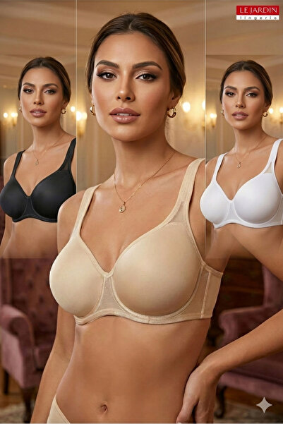 Le Jardin 9030 JENNA Εξαιρετικά Μαλακό Σουτιέν με Χοντρές Τιράντες για Σύσφιξ...