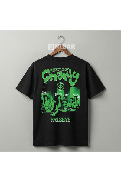 Grafftee Clothing تي شيرت قطني مطبوع بتصميم فاخر للجنسين من Katseye
