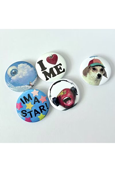 Fivy 5’li set I’m a Star Rozet