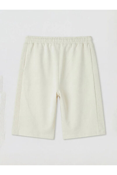 LC Waikiki Μπεζ ελαστικό αγορίστικο σορτς