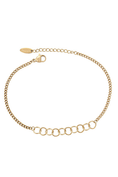 Faina Βραχιόλι με αλυσίδα από καλώδια