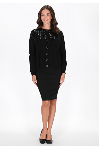 usha black label Kardigán