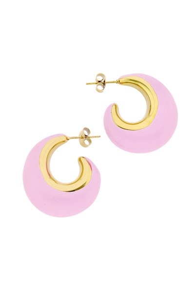 myMo Σκουλαρίκια με κούμπωμα πεταλούδας