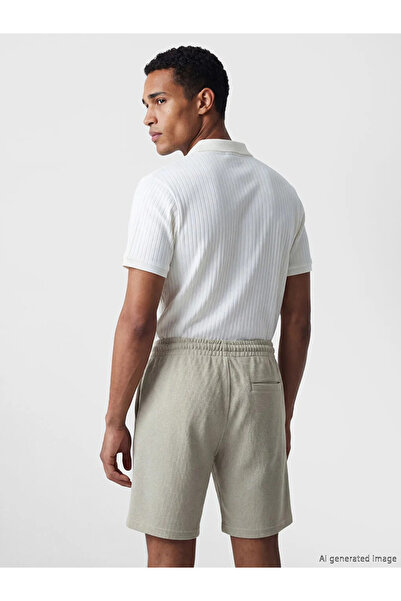 LC Waikiki Γκρι ανδρικό σορτς Standard Fit