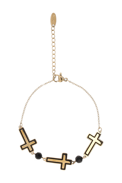 myMo Rocks Βραχιόλι με κούμπωμα αστακός