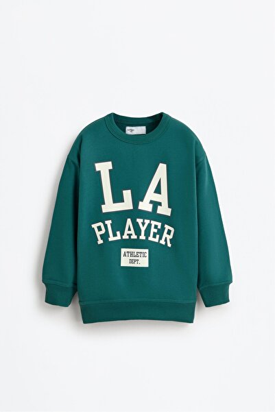 LEFTIES Baskılı sweatshirt