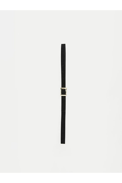 LC Waikiki Καφέ Γυναικεία Ζώνη με Εμφάνιση Σουέντ, Σετ 3 τεμαχίων