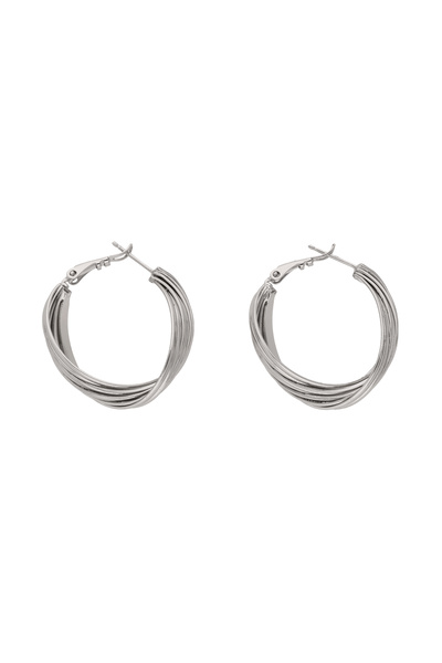 IZIA Σκουλαρίκια κρίκοι