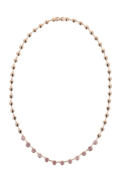 Faina Κολιέ με κρύσταλλα και συνδεδεμένα στοιχεία