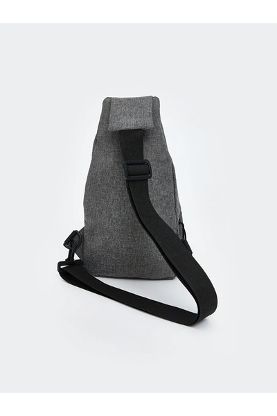 LC Waikiki Gray Multi-Compartment Men's Chest Bag