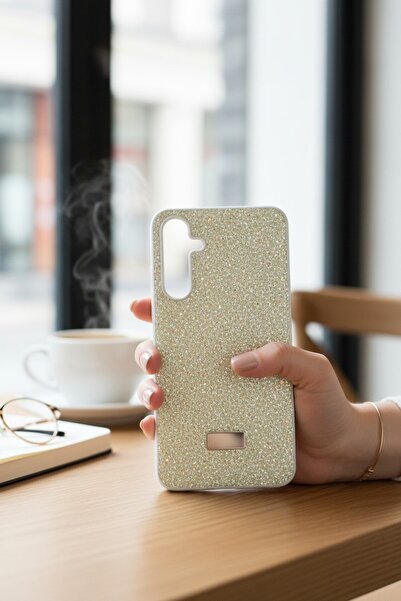 batuteknoloji Galaxy A55 Kırçıllı Taşlı Venüe BTU Silikon Kapak